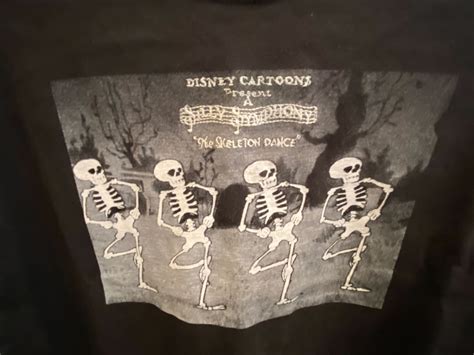 disney skeleton dance shirt